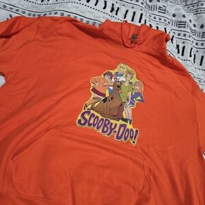 Gildan Orange Scooby-Doo Hoodie